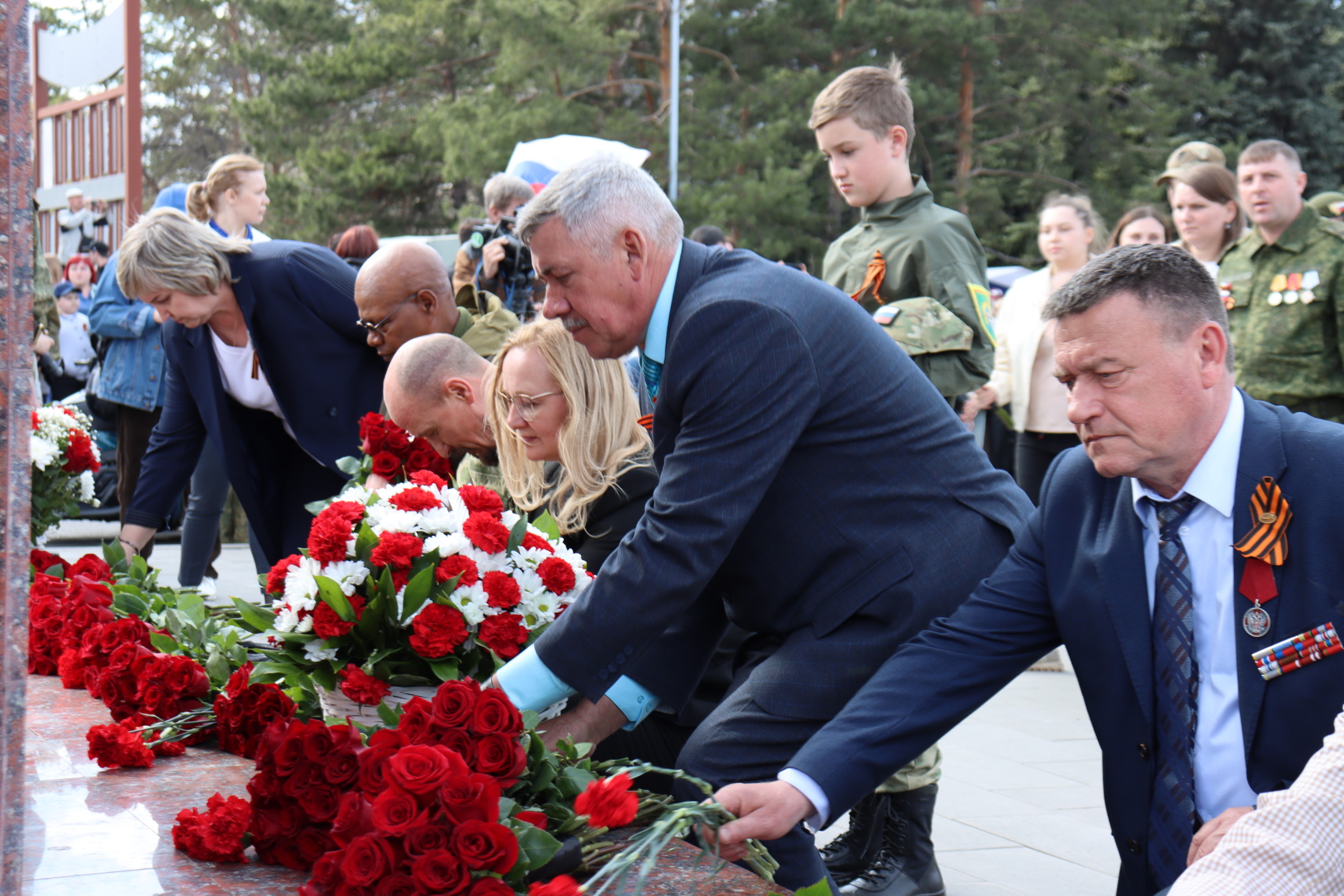 Белово принимает областной мотоавтопробег, посвященный 79-ой годовщине Великой Победы.